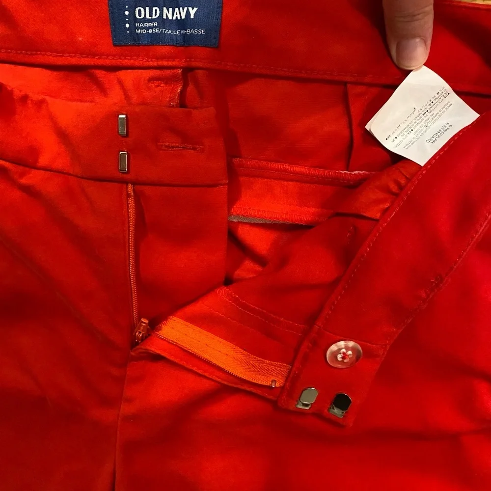 Old Navy Harper Red Pants - Picture 5 of 8
